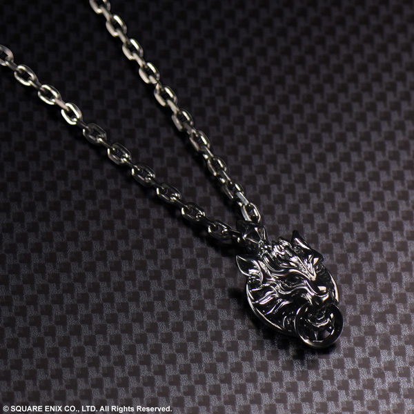 【オフィシャルショップ限定】FINAL FANTASY VII ADVENT CHILDREN SILVER PENDANT <CLOUDY WOLF>