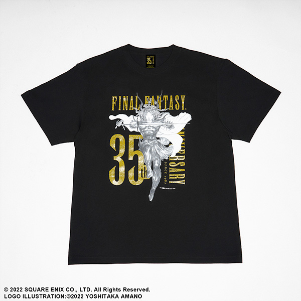 ファイナルファンタジー　35th Anniversary　Tシャツ ＜BLACK＞
