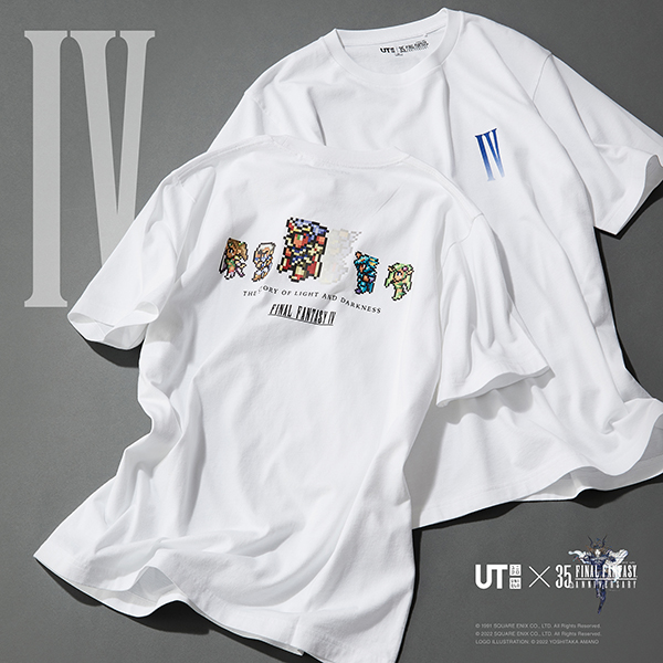 ファイナルファンタジー35周年 UT グラフィックTシャツ ファイナルファンタジーIV