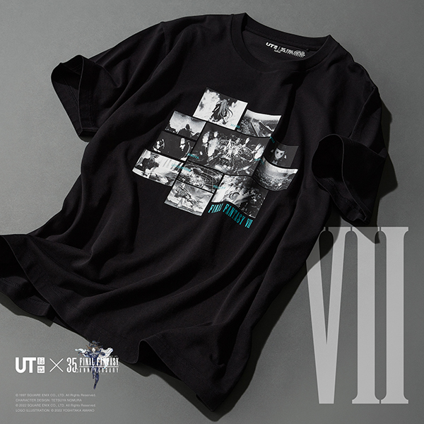 ファイナルファンタジー35周年 UT グラフィックTシャツ ファイナルファンタジーVII