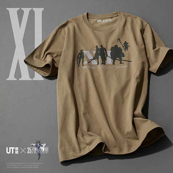 ファイナルファンタジー35周年 UT グラフィックTシャツ ファイナルファンタジーXI