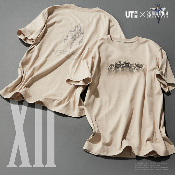 ファイナルファンタジー35周年 UT グラフィックTシャツ ファイナルファンタジーXII