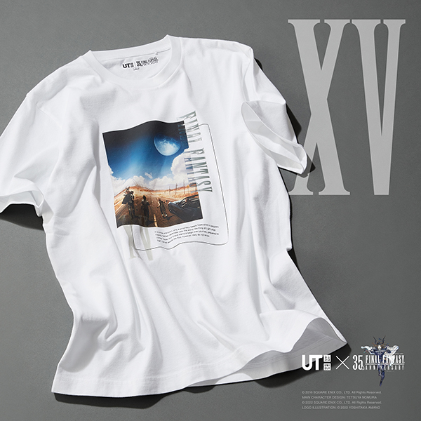 ファイナルファンタジー35周年 UT グラフィックTシャツ ファイナルファンタジーXV