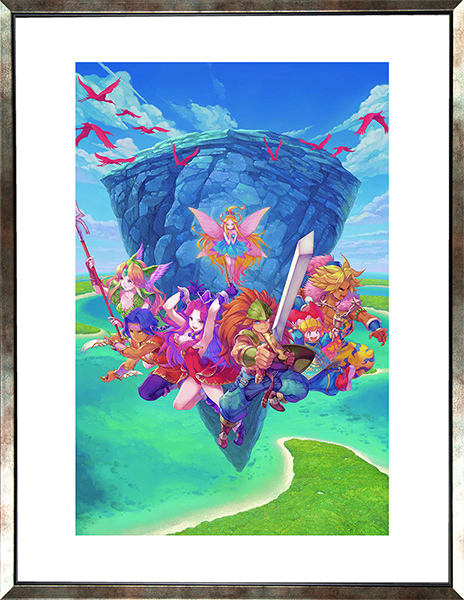 聖剣伝説3 TRIALS of MANA』(2020) メインビジュアル 聖剣伝説3 TRIALS of MANA』(2020) メインビジュアル