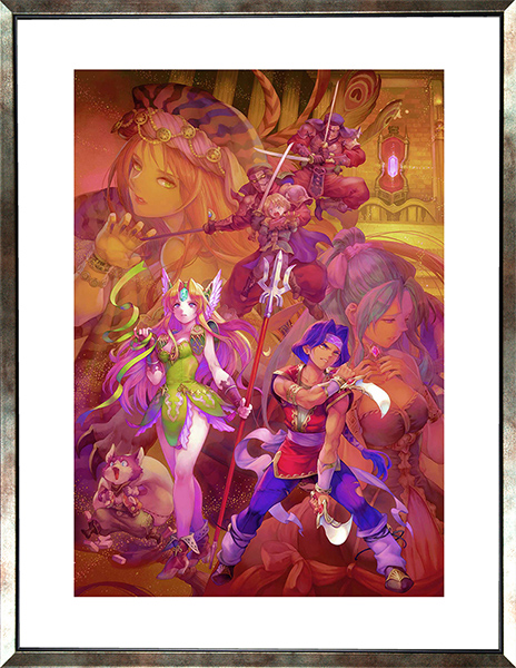聖剣伝説3 複製原画 | スクウェア・エニックス e-STORE 聖剣伝説3 複製原画 | スクウェア・エニックス e-STORE