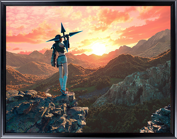 FINAL FANTASY VII REBIRTH 高精彩アート ユフィ キーアート FINAL FANTASY VII REBIRTH 高精彩アート ユフィ キーアート