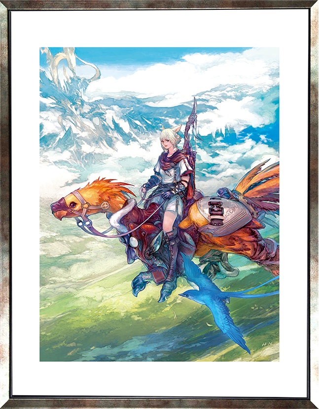 ファイナルファンタジーXIV 複製原画『新たなる冒険』