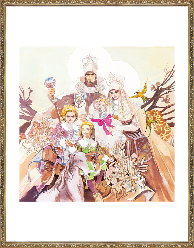 サガ シリーズ 複製原画「Royal Family（『サガ フロンティア２』）」