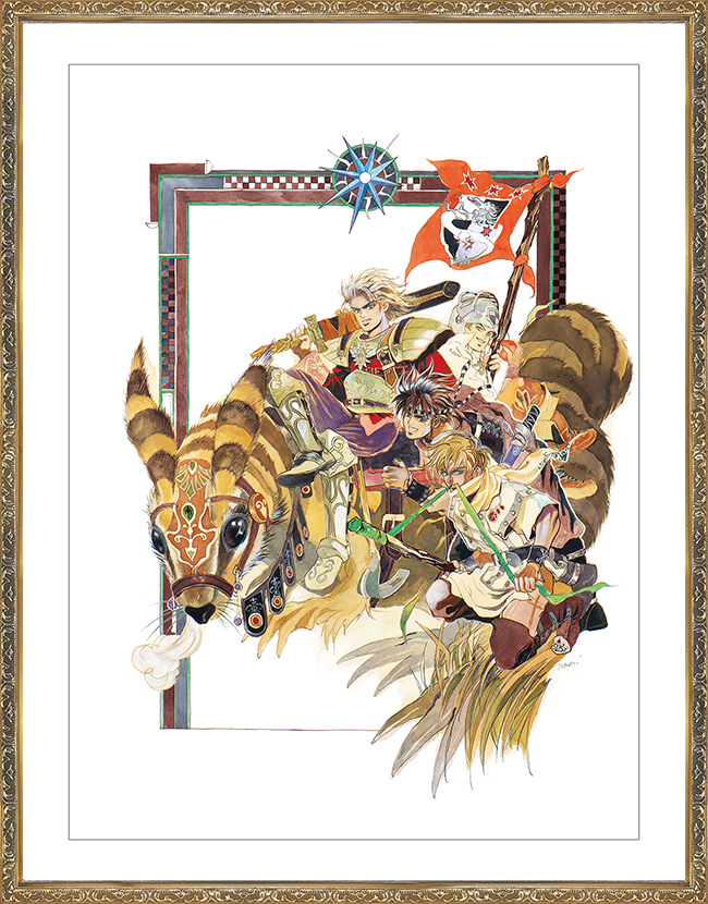 サガ シリーズ 複製原画「愉快な仲間たち（『サガ フロンティア２』）」