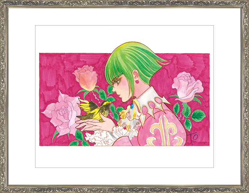 サガ シリーズ 複製原画「アセルスイメージ（『サガ フロンティア』）」