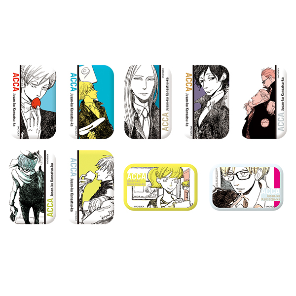 ACCA13区監察課」トレーディングスクエア缶バッジ | スクウェア ACCA13区監察課」トレーディングスクエア缶バッジ | スクウェア