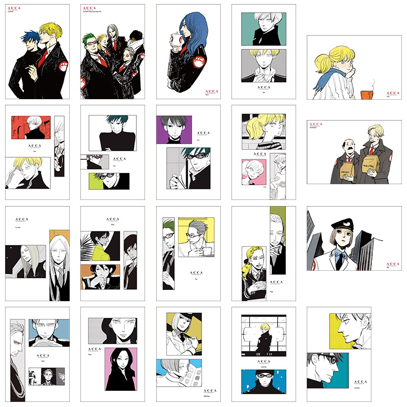 ACCA13区監察課」トレーディングポストカード2枚セット ACCA13区監察課」トレーディングポストカード2枚セット