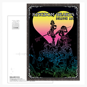 KINGDOM HEARTS SCRATCH ART（キングダム ハーツ スクラッチ