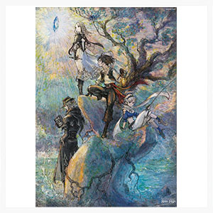 BRAVELY DEFAULT II Design Works THE ART OF BRAVELY 201X - 2021