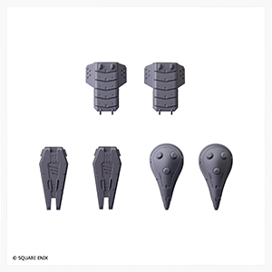 フロントミッション　ストラクチャーアーツ　1/72 スケール　プラスティック モデルキット シリーズ　アディショナルセレクション vol.1 全4種BOX