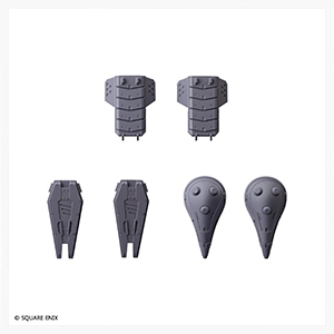 フロントミッション　ストラクチャーアーツ　1/72 スケール　プラスティック モデルキット シリーズ　アディショナルセレクション vol.2 全4種BOX
