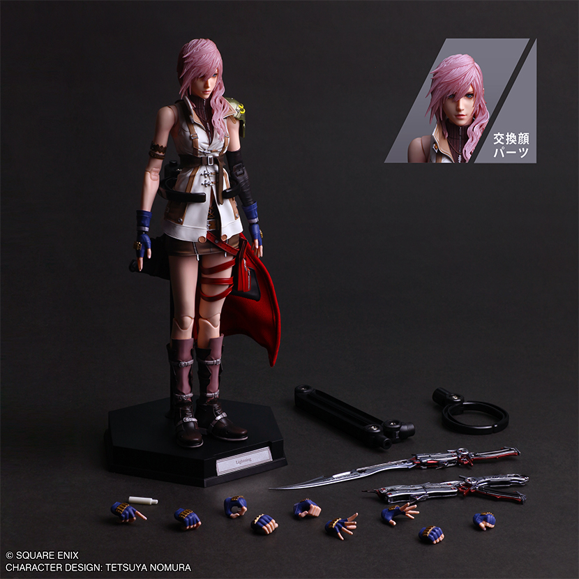 ファイナルファンタジーXIII PLAY ARTS真 ライトニング ファイナルファンタジーXIII PLAY ARTS真 ライトニング