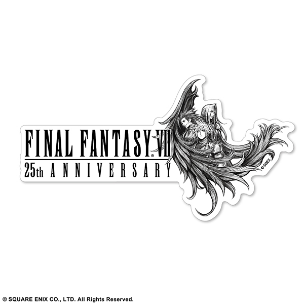 ファイナルファンタジーVII 25th ANNIVERSARY ステッカーA