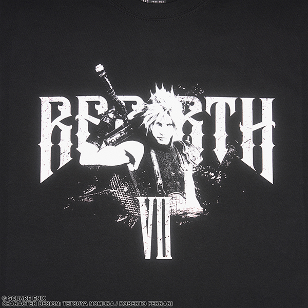 ファイナルファンタジーVII リバース Tシャツ クラウド・スト ファイナルファンタジーVII リバース Tシャツ クラウド・スト