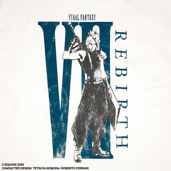 ファイナルファンタジーVII リバース Tシャツ クラウド・スト ファイナルファンタジーVII リバース Tシャツ クラウド・スト