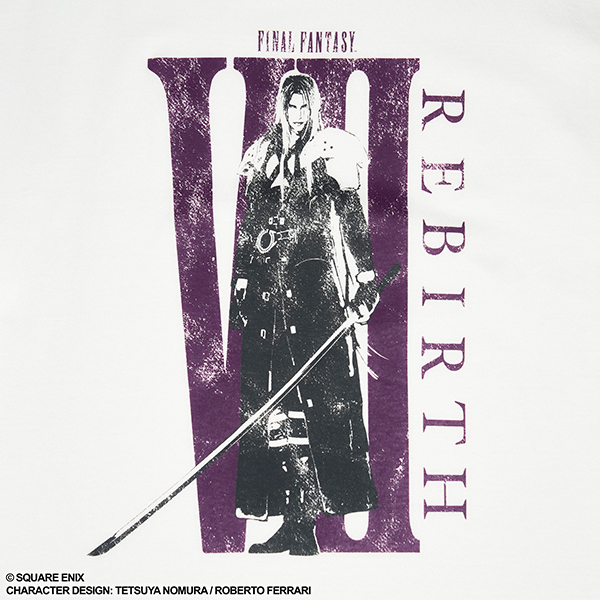 ファイナルファンタジーVII リバース Tシャツ セフィロス ファイナルファンタジーVII リバース Tシャツ セフィロス