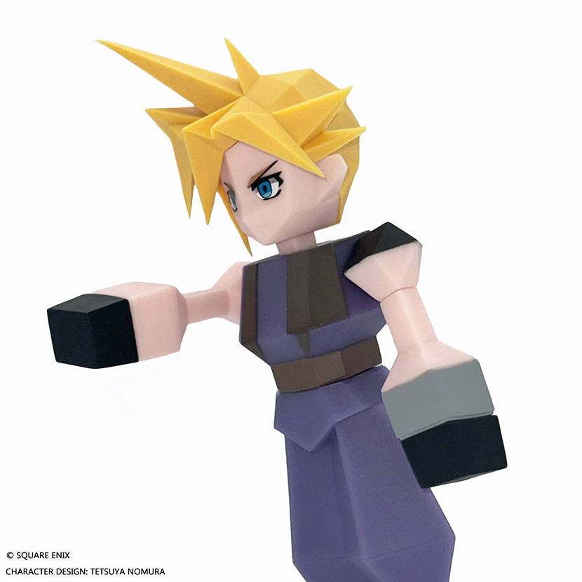 ファイナルファンタジーVII ポリゴンソフビ クラウド・スト ファイナルファンタジーVII ポリゴンソフビ クラウド・スト