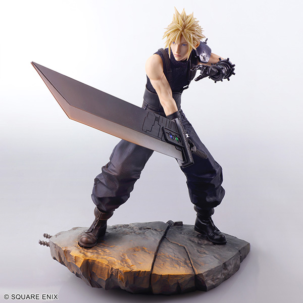 スタティックアーツ クラウド・ストライフ FINAL FANTASY VII REMAKE(ファイナルファンタジー7 リメイク) 完成品 フィギュア スクウェア・エニックス