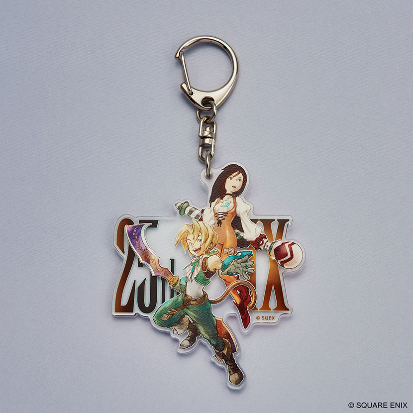 ファイナルファンタジーIX　25th ANNIVERSARY　アクリルキーホルダー　ジタン＆ガーネット