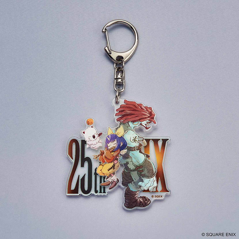ファイナルファンタジーIX　25th ANNIVERSARY　アクリルキーホルダー　エーコ＆サラマンダー