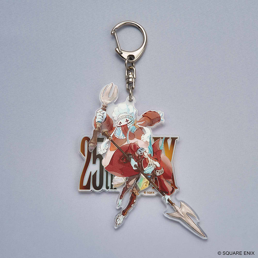ファイナルファンタジーIX　25th ANNIVERSARY　アクリルキーホルダー　クイナ＆フライヤ