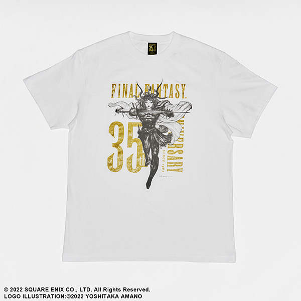 ファイナルファンタジー　35th Anniversary　Tシャツ ＜WHITE＞