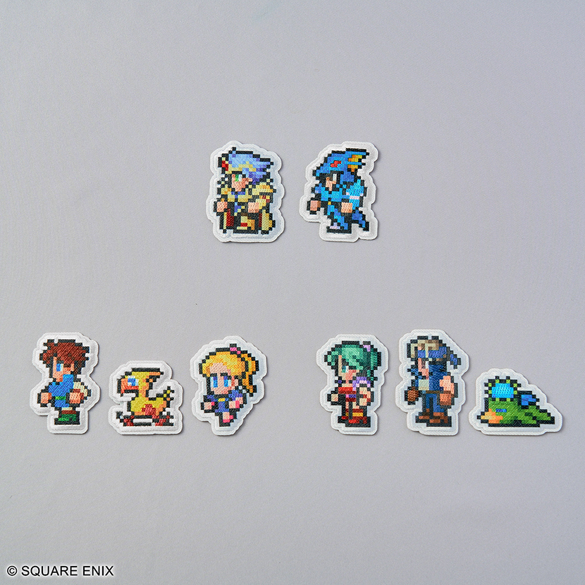 ファイナルファンタジー ピクセルリマスター　ワッペンコレクション Vol.2　8個入りパック