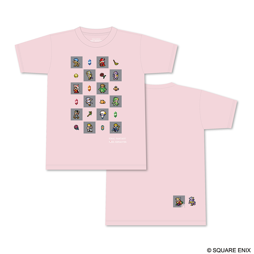 大特価 ファイナルファンタジー ピクセルリマスター Tシャツ ピンク その他