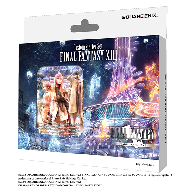 FINAL FANTASY　TRADING CARD GAME　カスタムスターターセット　FINAL FANTASY XIII　英語版