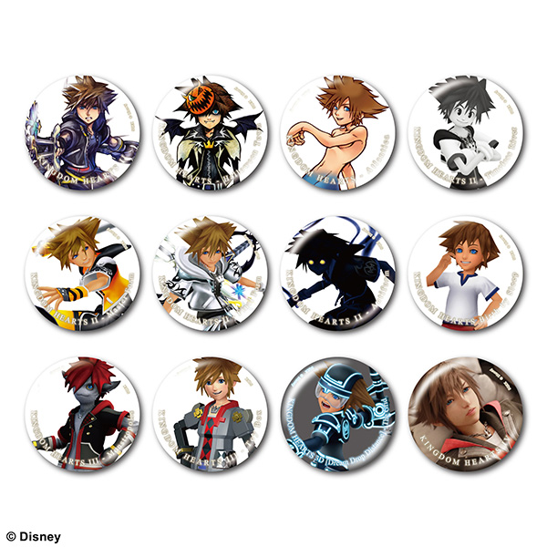 キングダム ハーツ / カンバッジコレクション　＜ソラ＞ vol.2 12個入り BOX