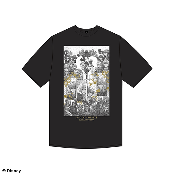 キングダム ハーツ / 20th Anniversary　Tシャツ