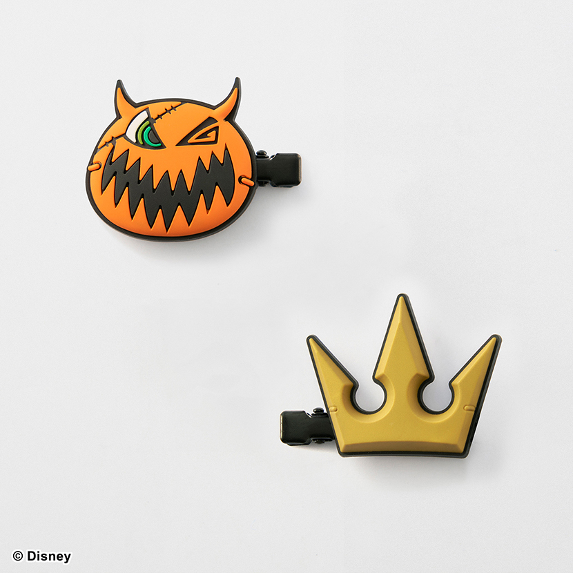 キングダム ハーツII　ヘアクリップセット　ハロウィンタウン A