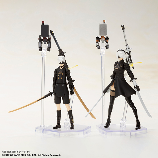 NieR:Automata プラスチックモデルキット 2B＆9S | スクウェア 