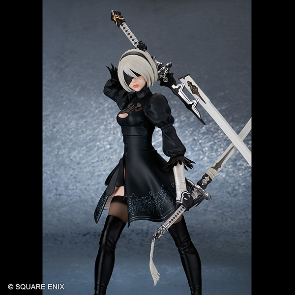 スクエニ公式　NieR:Automata 1/4scale 2B　フィギュア