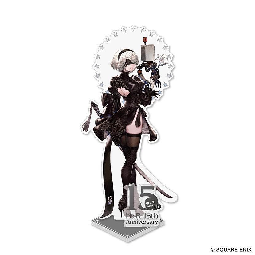 NieR Series 15th Anniversary アクリルスタンド 2B&ポッド042