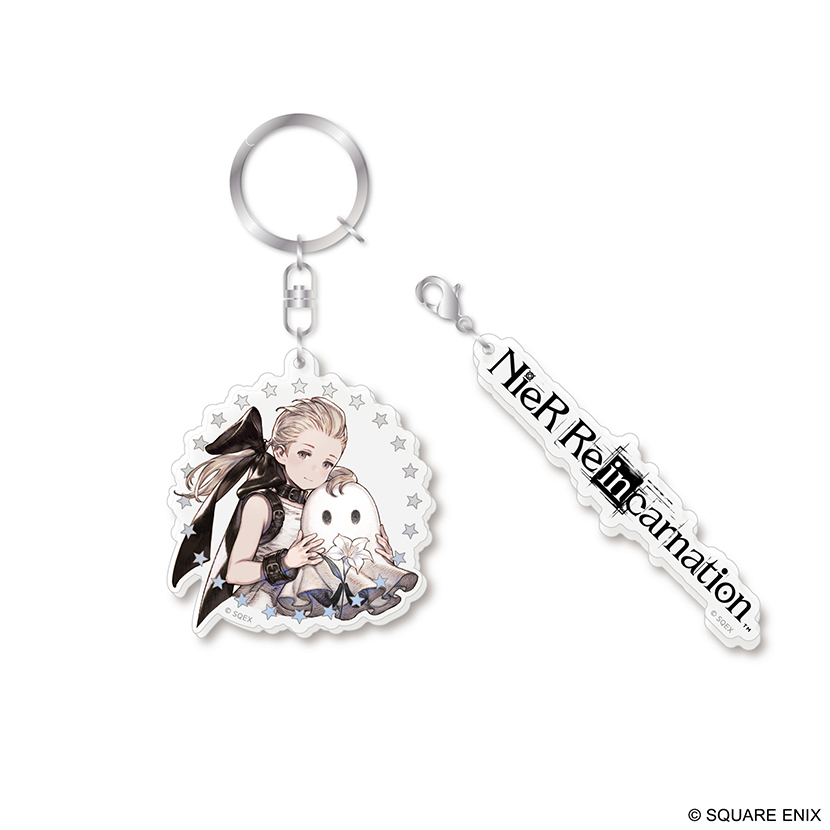 NieR Series 15th Anniversary　アクリルキーホルダー　フィオ＆ママ