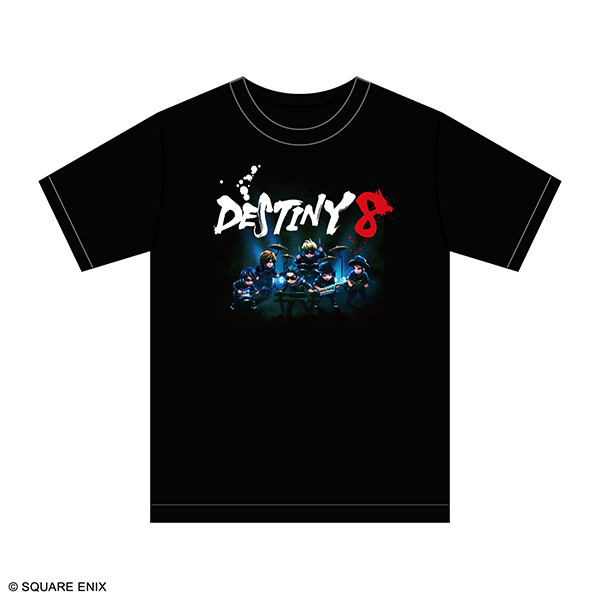 サガ オフィシャル バンド DESTINY 8　Ｔシャツ