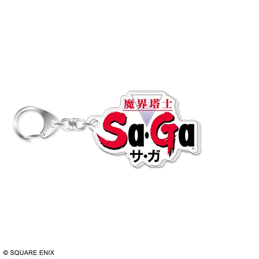魔界塔士サ・ガ　ロゴアクリルキーホルダー