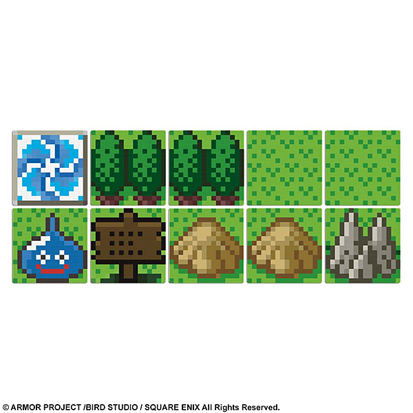 ドラゴンクエスト ドットマップコースター フィールド編 スクウェア エニックス E Store