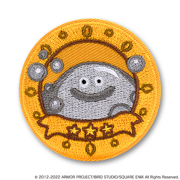 ドラゴンクエストX オンライン バトルロード 刺繍モンスターバッジ <はぐれメタル>