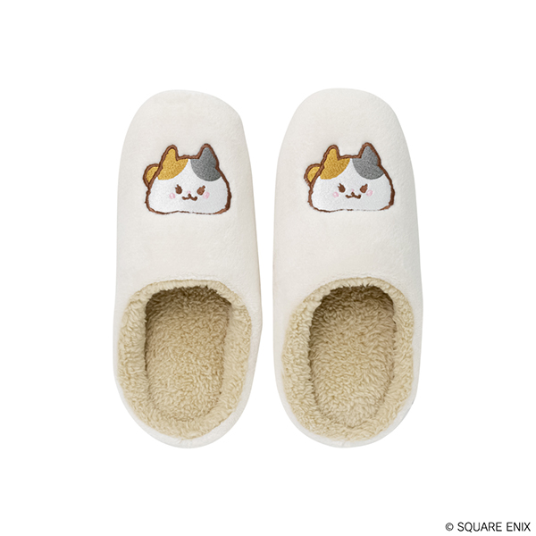 もこもこルームスリッパ＜ファットキャット＞
