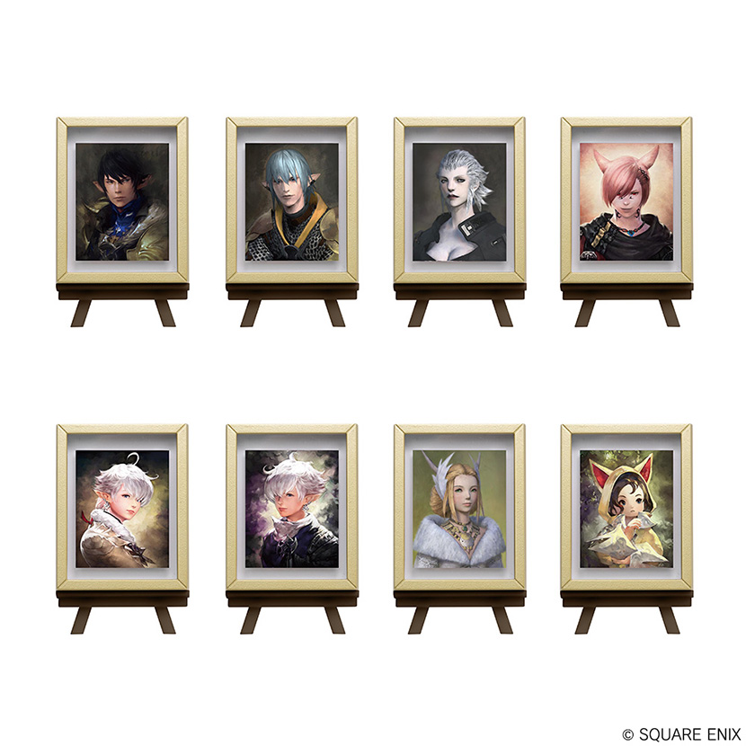 ファイナルファンタジーXIV フレームマグネット <肖像画> vol ファイナルファンタジーXIV フレームマグネット <肖像画> vol