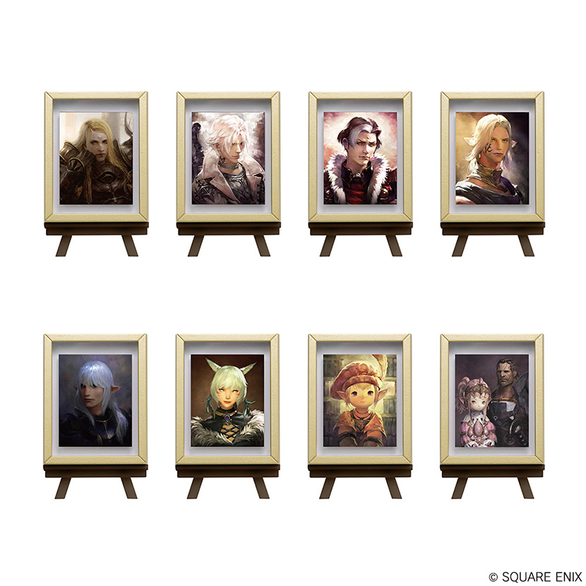 ファイナルファンタジーXIV　フレームマグネット　＜肖像画＞　vol.2