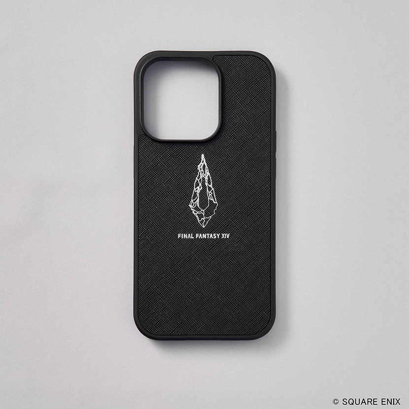 ファイナルファンタジーXIV　スマートフォンケース 　＜クリスタル＞（iPhone 14 Pro対応）
