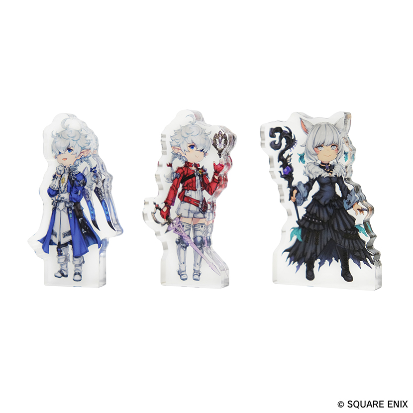ファイナルファンタジーXIV キャラクターアクリルブロック 9個 ファイナルファンタジーXIV キャラクターアクリルブロック 9個
